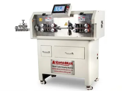 Automatisk 150 mm² kabelkappe-kutte- og strippemaskin WPM-MAX3 - Trådkutting og stripping
