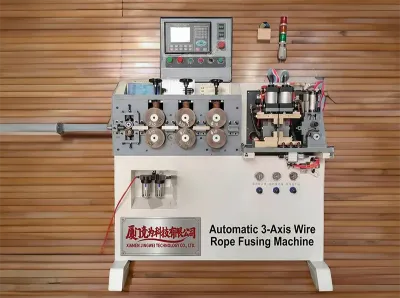 Automatisk 3-akset ståltausikringsmaskin WPM-80SF