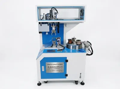 Automatisk O-form trådviklings- og knytemaskin WPM-82o - Kabelspoling og binding