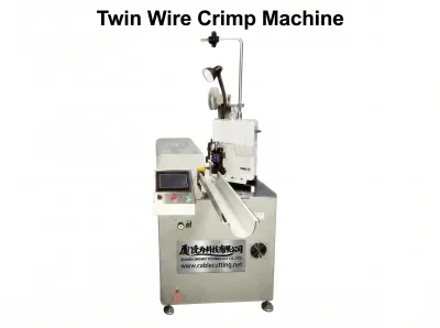 Automatisk Twin Tråd Crimp Maskin - AWG16-AWG28, 45-3200mm - Automatisk terminalkrympemaskin