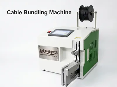 Automatisk kabelbuntemaskin med berøringsskjerm WPM-845D - Kabelspoling og binding