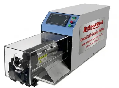 Halvautomatisk koaksial strippemaskin for kabler WPM-25200