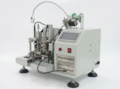 Automatisk USB-kabelkoblingsmaskin for produksjon
