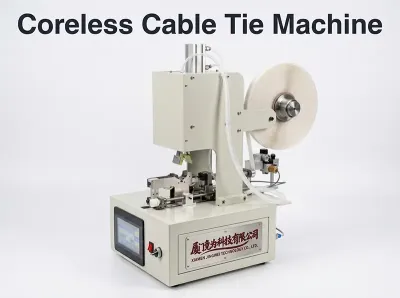 Automatisk kjerneløs kabelbindingsmaskin for USB-kabler WPM-85-40 - Kabelspoling og binding