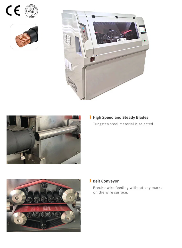 kabel: Kabelstrippe- og kuttemaskin, trådstripper, kabelklippe- og stripemaskin