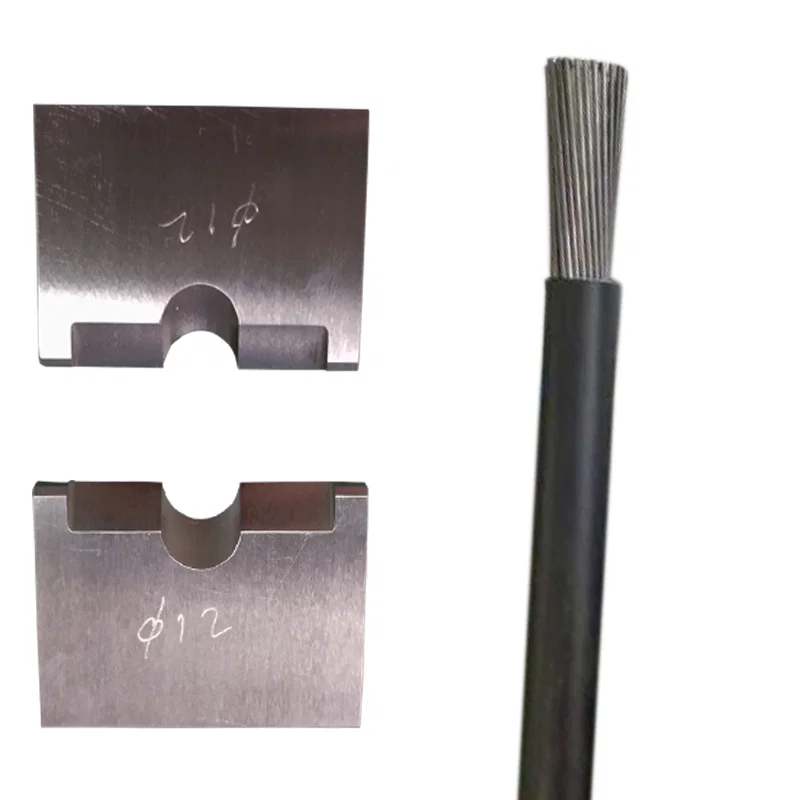Pneumatisk trådstrippeblad for automatisk wire cutting and stripping-maskin, pneumatisk peelingmaskinkniv