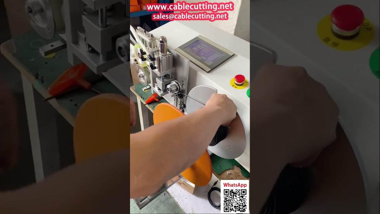 Alt-i-én automatisk maskin: telling, justering, opprulling, kutting og binding