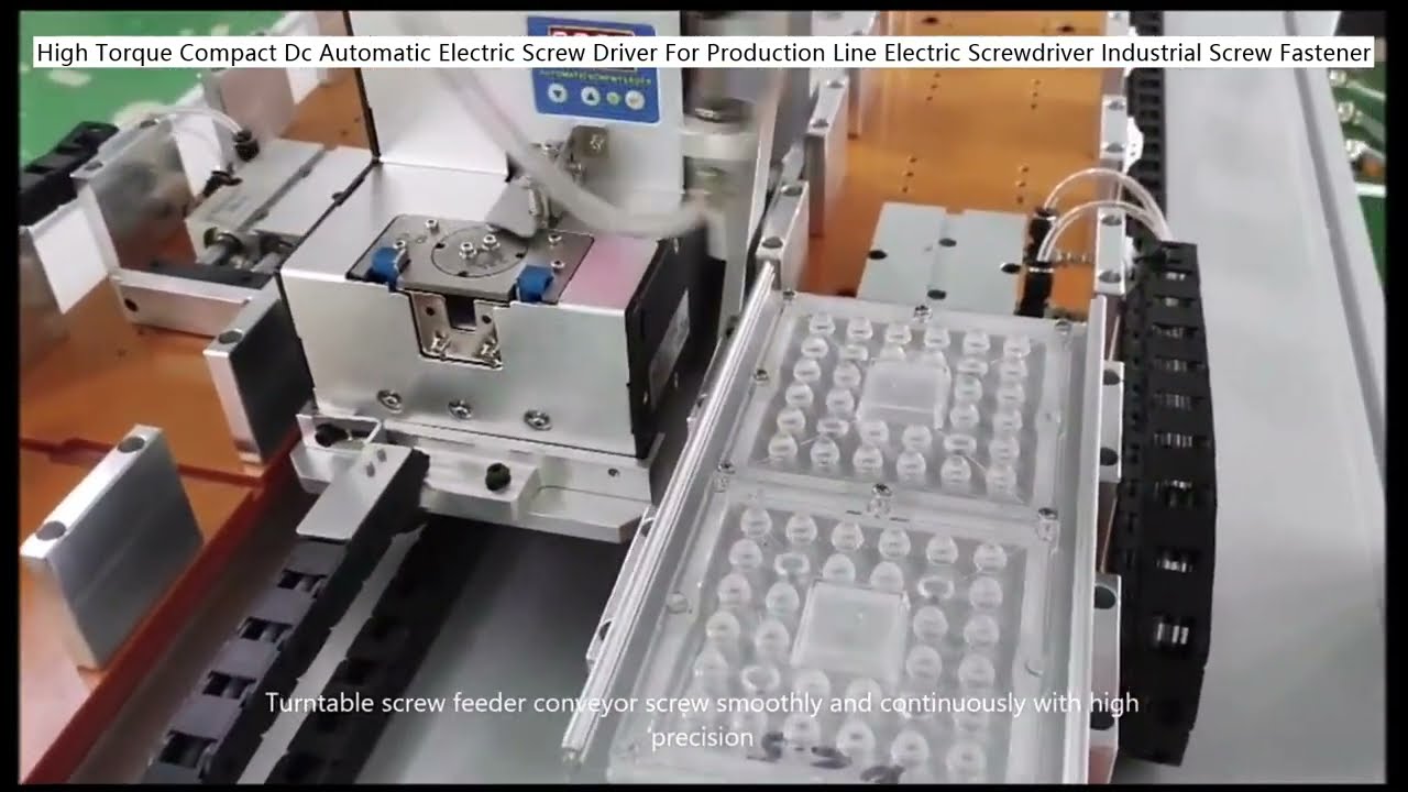 Kompakt DC Automatisk Elektrisk Skrutrekker med Høyt Dreiemoment for Produksjonslinjer