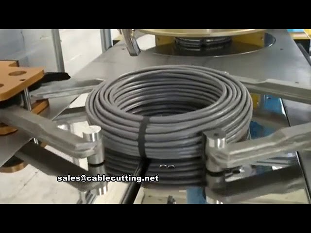 Automatisk spole- og båndmaskin for rør