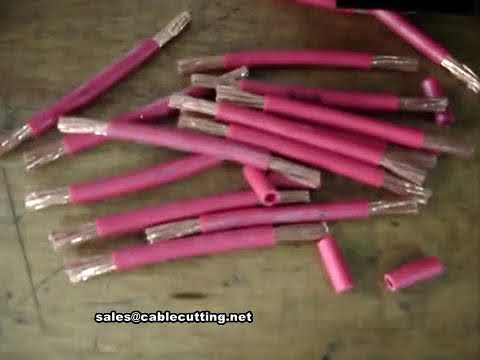 多芯电缆裁线剥皮机，粗线剥线机，高效自动化线束加工设备
