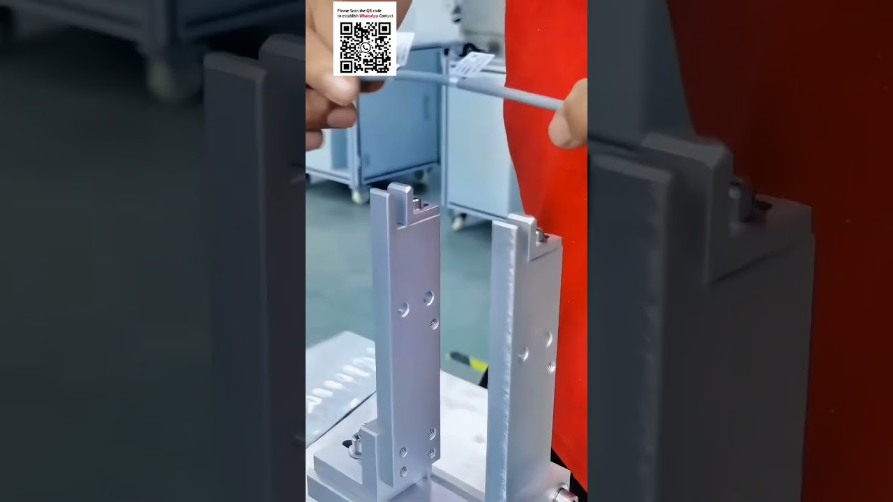 Automatisk fold-over etiketteringsmaskin for ledninger og rør | #Automatiseringsutstyr