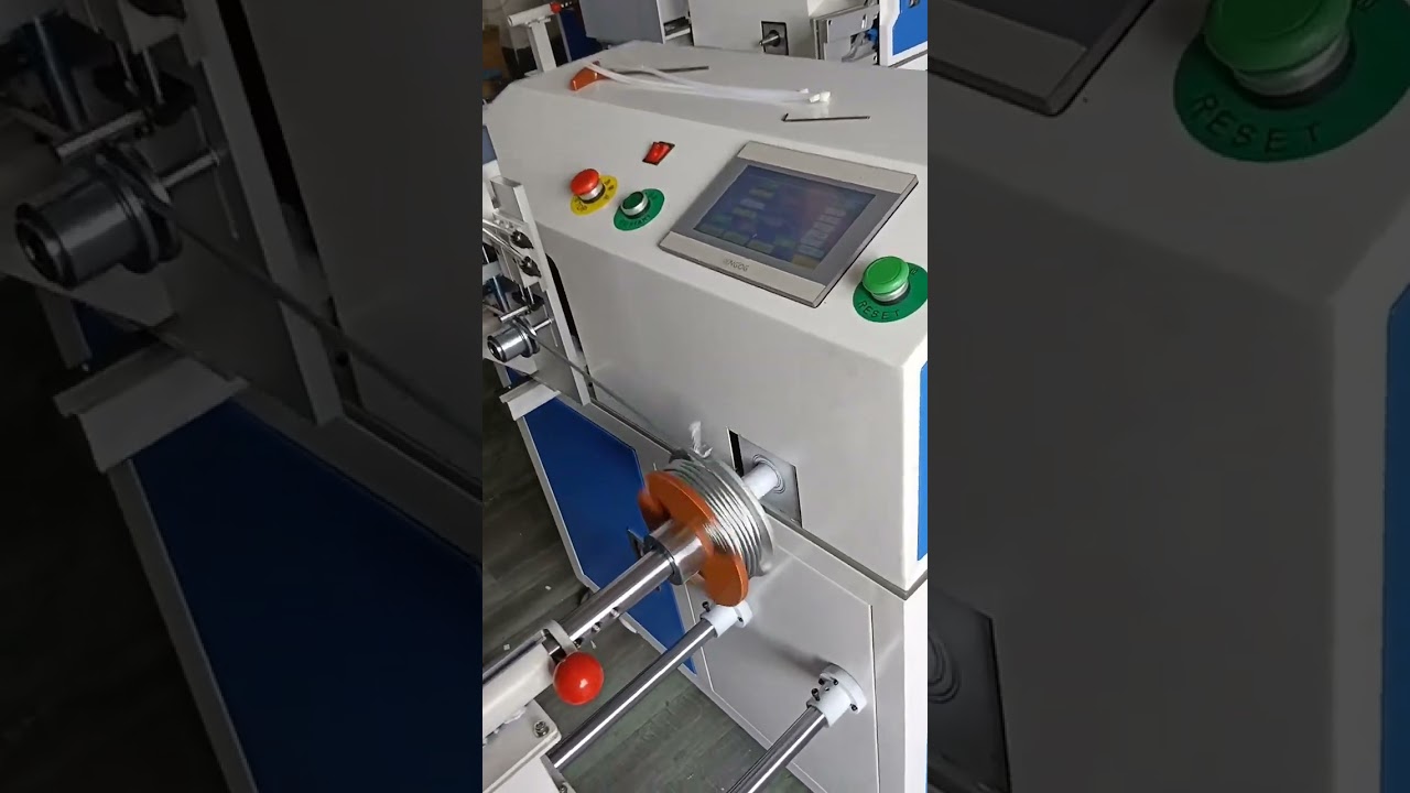 Alt-i-ett maskin for automatisk måling, sortering, kutting og opprulling av stålvaier (1–5 mm)