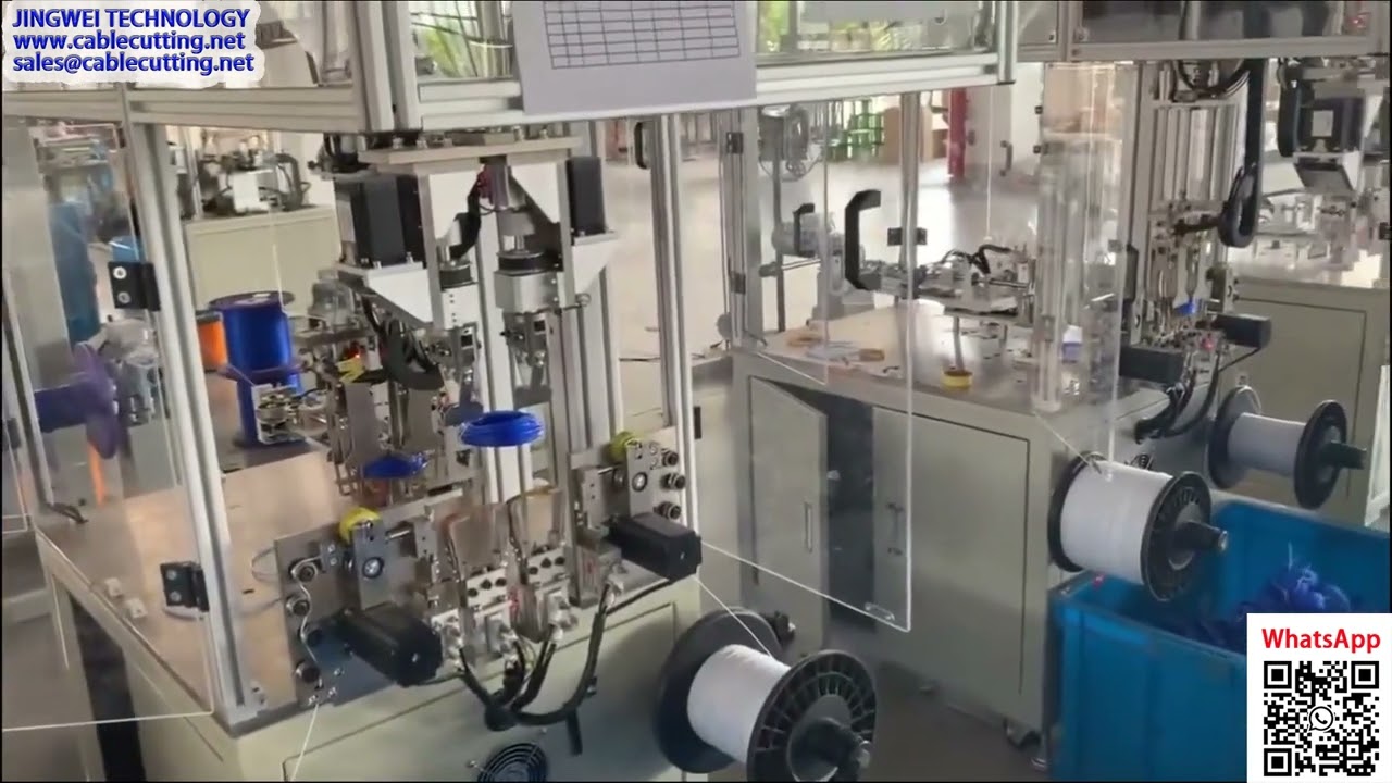 自动割草线绕线捆扎机——直播生产效率演示