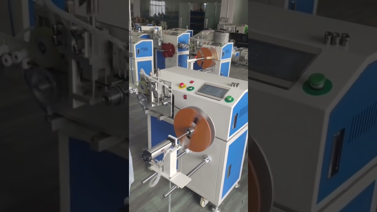 Automatisk gulvstående måle-, traverserings-, kutt- og spolemaskin for ledninger (1–16 mm)