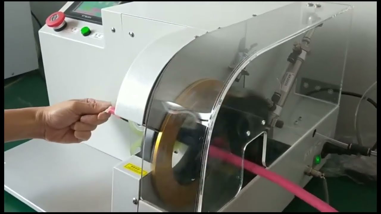 Automatisk kabelhåndteringsmaskin for tapevikling – håndholdt verktøy for kabelbunter