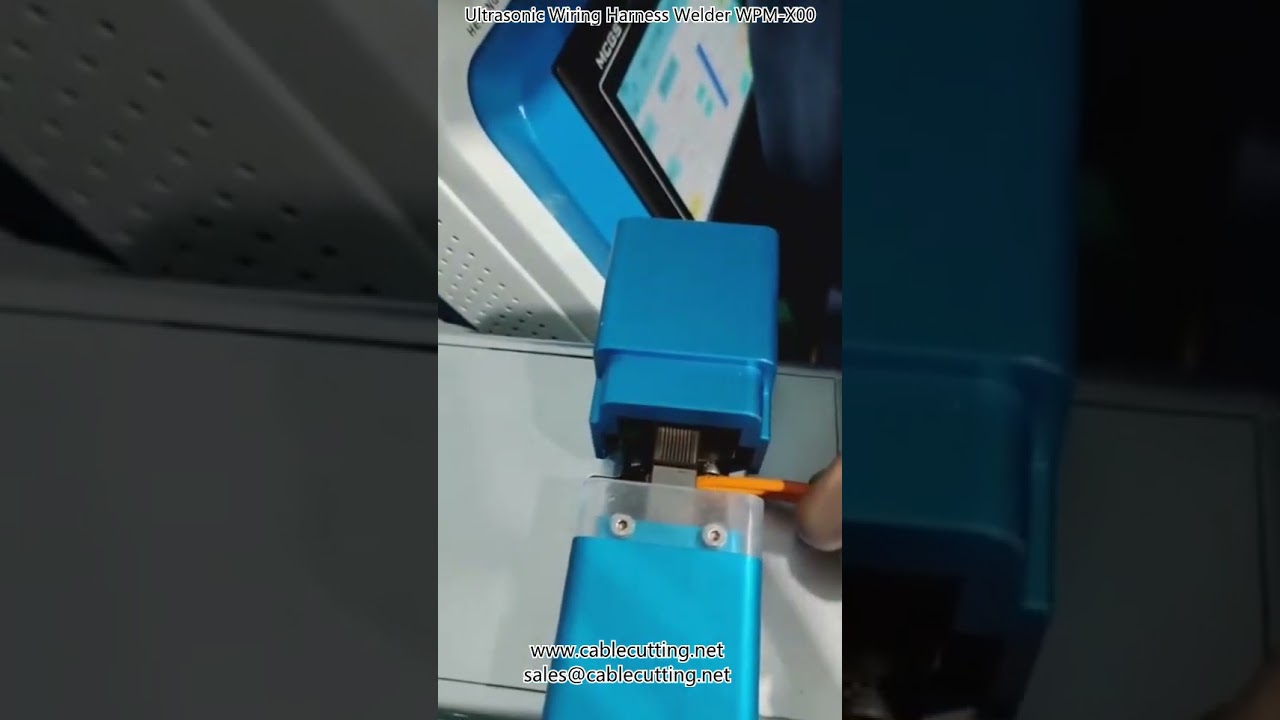 Ultralydsveiser for ledningsnett WPM-X00 | Effektiv automatisert kabelbehandling