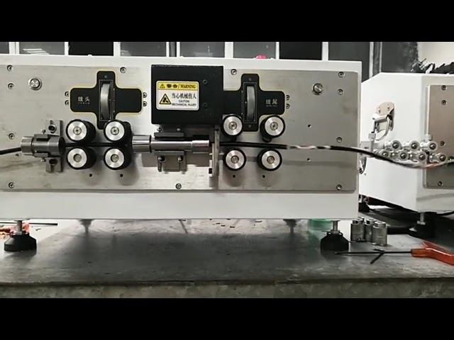 Automatisk silikon- og gummikabelkutter & avisoleringsmaskin | 25mm², 110V/220V