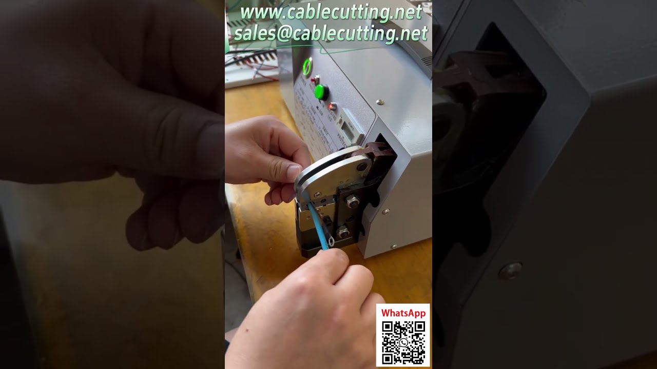 Elektrisk terminalkrympemaskin – Krymping 70 mm², 0,25–70 mm² bredt område, utskiftbare verktøy #verkty