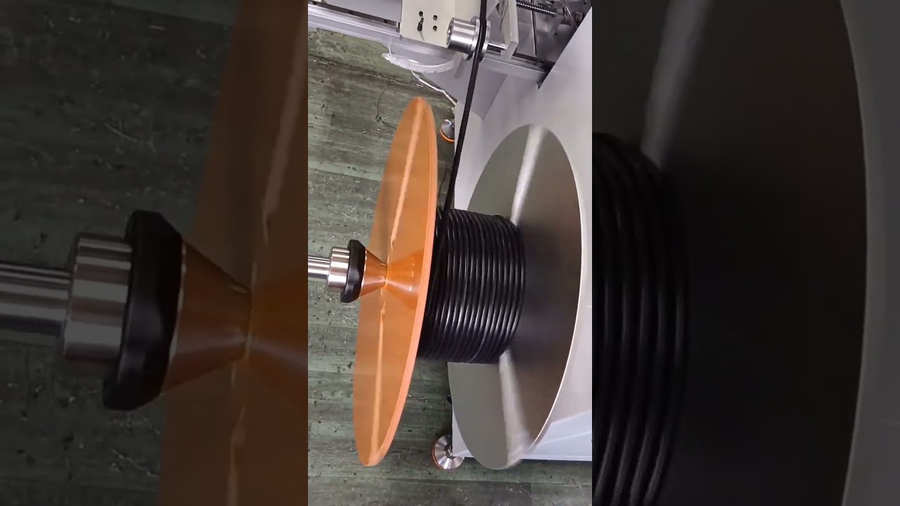 Automatisk måler-, traverserings-, viklings-, kutte- og spolemaskin for høy last, diameter 1-20 mm