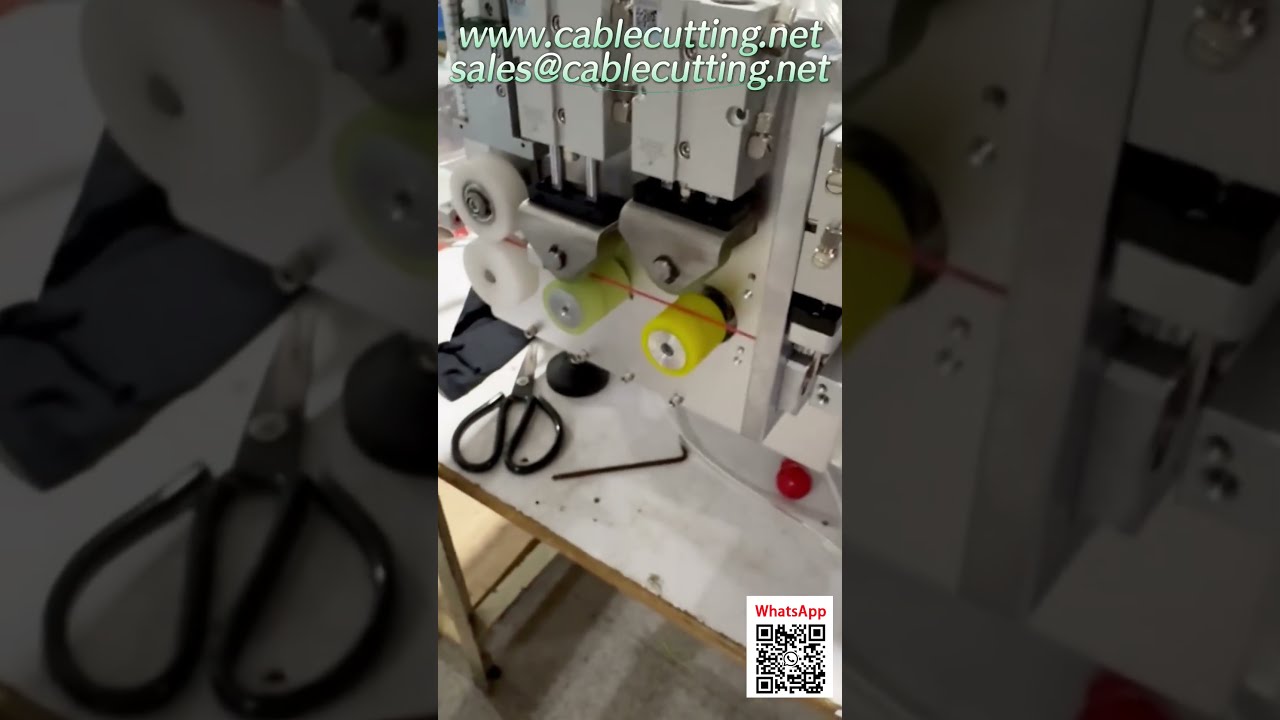 Automatisk spolemaskin for trimmerlinje – automatisk utlegg, måling, traversering og kutting