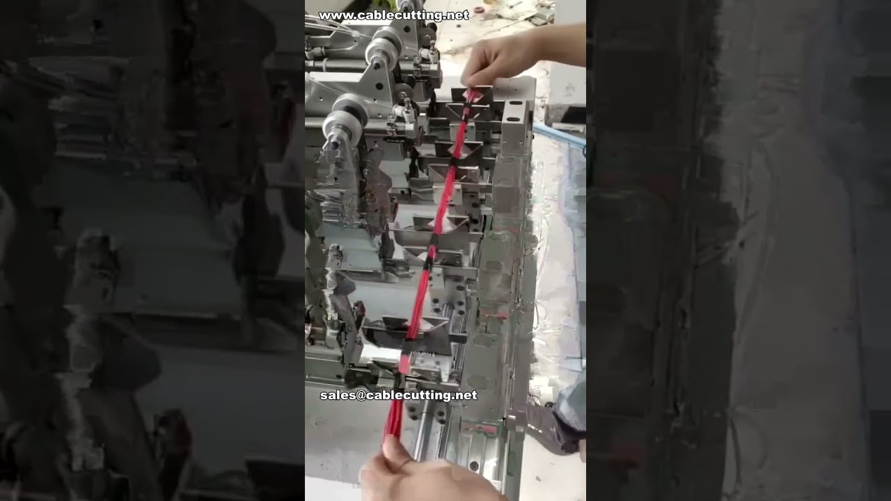 Stor diameter 6–18 mm OD 4-punkts spottape-maskin | Fabrikkvideo