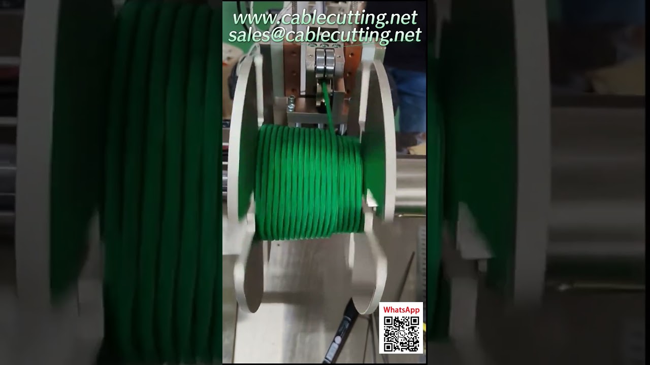 Effektiv automatisk tau- og kabelbuntemaskin