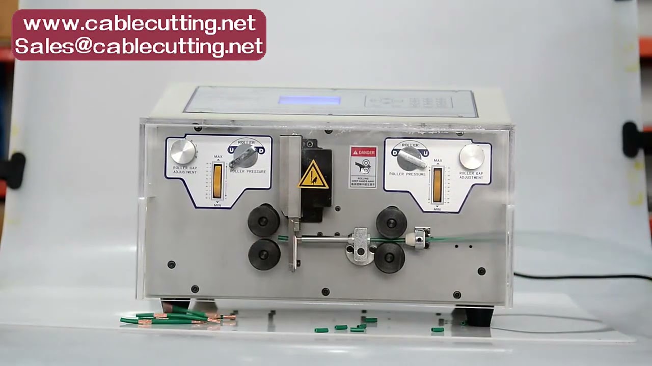 Automatisk Trådavisoleringsmaskin 300W – Presisjonsstripping & Kapping 0,1-10mm²