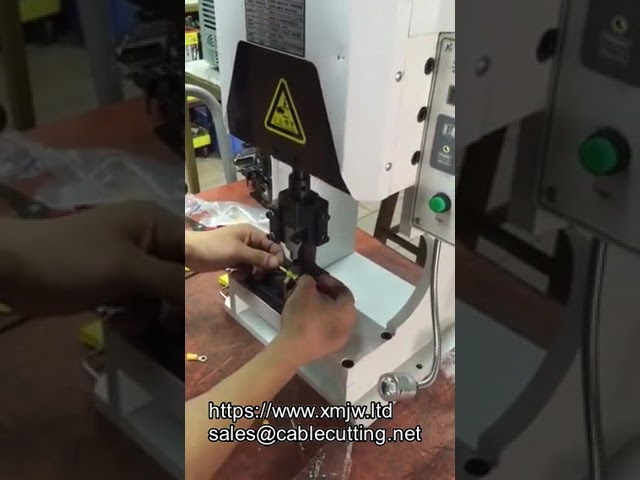 Kabelwire Harness Terminal Krympemaskin for Terminaler
