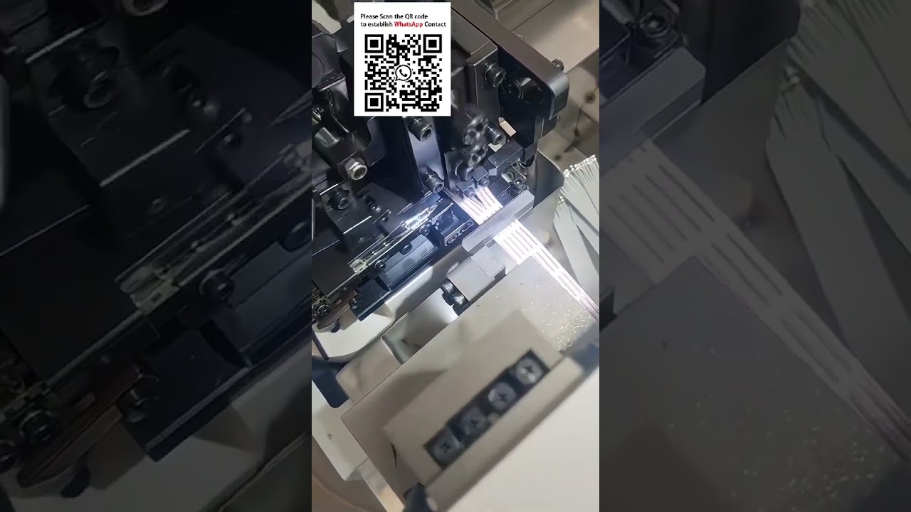 Automatisk båndkabelmaskin – separer, kutt og krymp terminaler | Automatiseringsutstyr