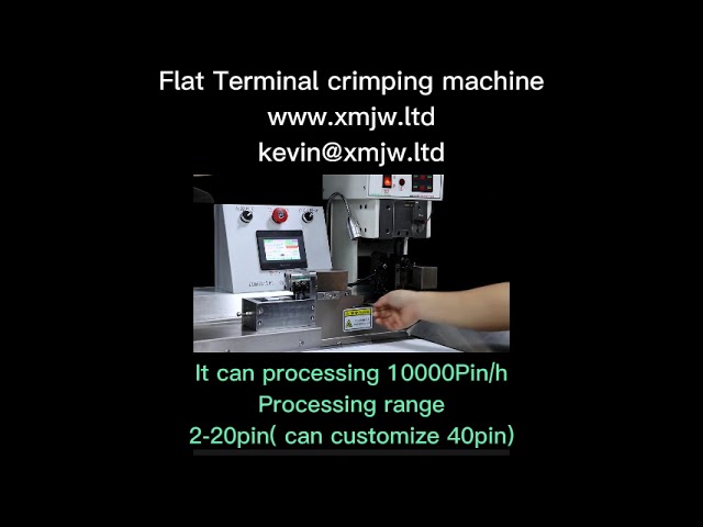 Flat Terminal krympemaskin