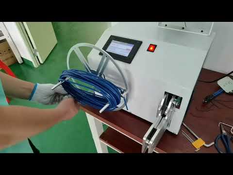 Automatisk vikling og binding av plastbelagt stålwire – Ekte produksjonsopptak