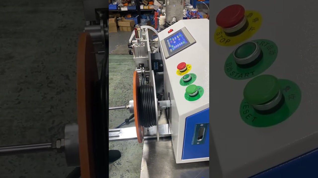 Alt-i-ett maskin for automatisk trådtelling, sortering, kutting, vikling og spoling – presis og effektiv