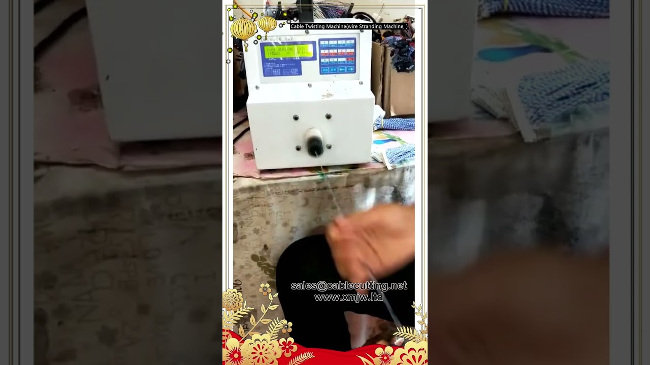 Kabeltviningsmaskin og trådspleisemaskin - Høyhastighets automatisert produksjon