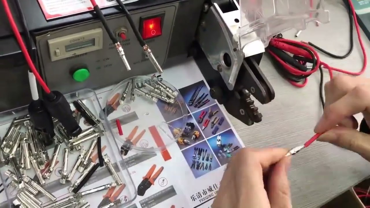 EM6B2 PRO Elektrisk terminalkrympemaskin – Krymper et bredt utvalg av terminaler