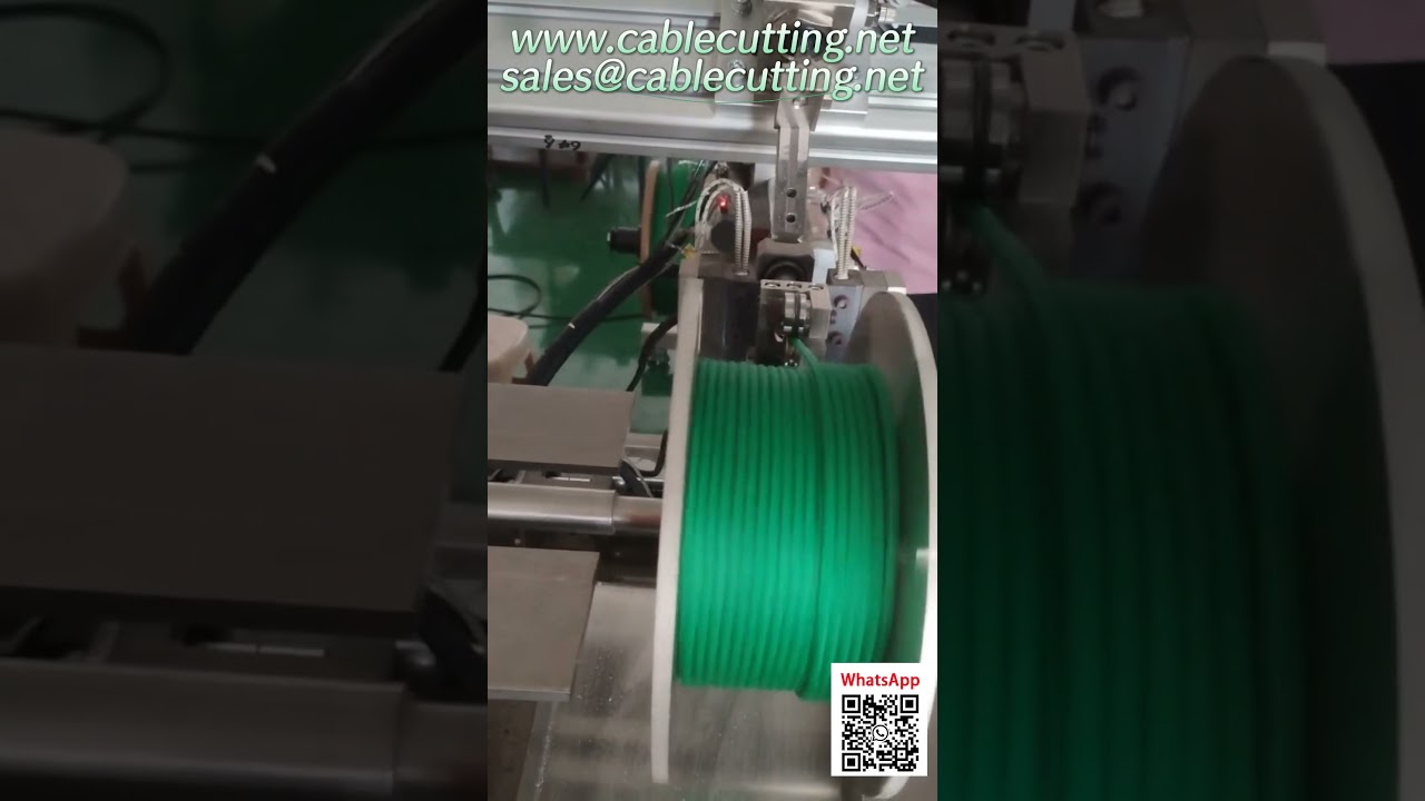 Automatisk tau-buntemaskin for 4mm x 100m tau-spoler