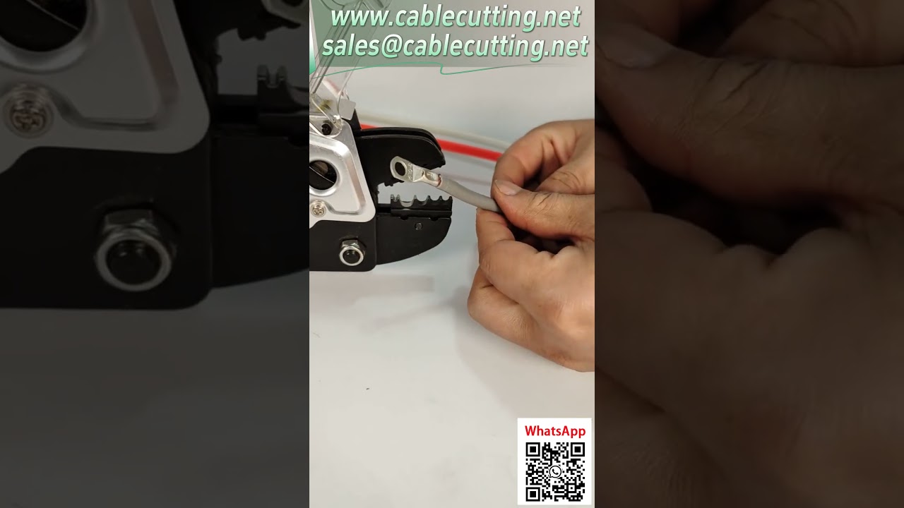 【AM 10 Trykkluftpresstang】0.5-10 mm² bare terminaler punktpresning, støtter tilpassede verktøy #automasjonsutstyr