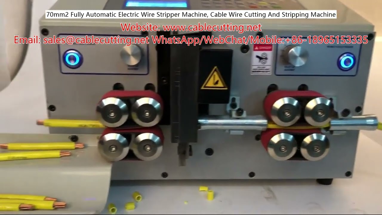 70mm² Fullautomatisk Elektrisk Kabelstripper – Presisjonskapping og Avisolering