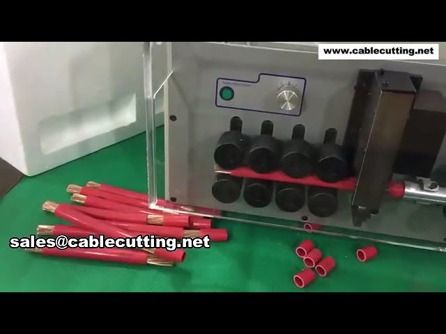 MAX3: Kraftig avisolerings- og kuttemaskin for kabler opptil 150 mm²