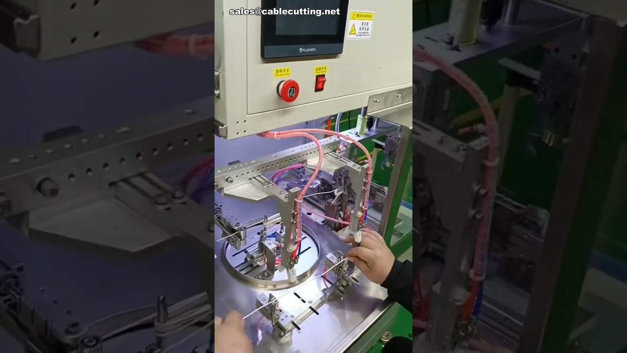 Automatisk vikle- og papirtvinnebinder maskin - EU-standard kompatibel #fabrikk #maskin #bilindustri