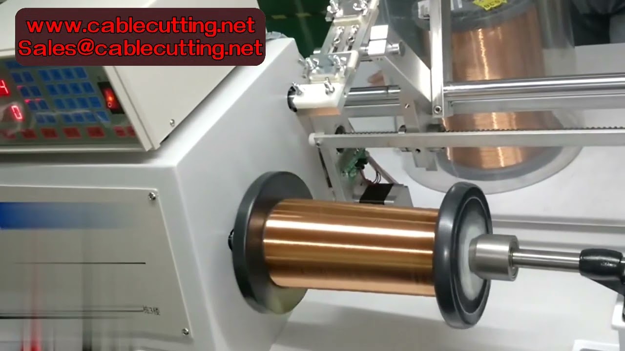 CNC-813 750W Automatisk Trådviklingsmaskin for Kabler 0,1-2,5 mm – Ideell for Ny Energi
