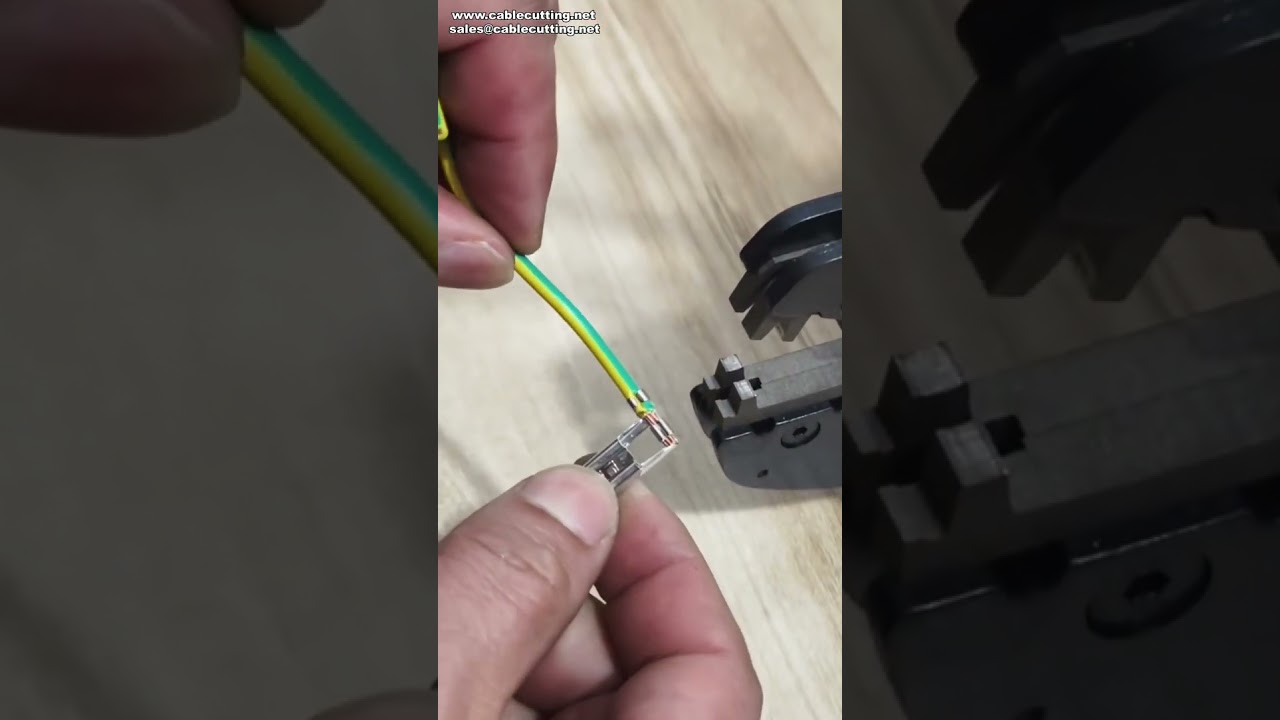 Elektrisk Krimpemaskin for Effektiv Terminering