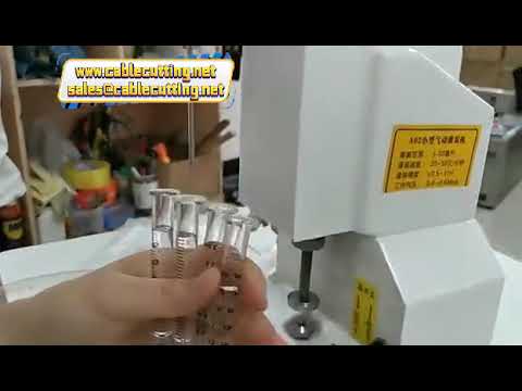Manuell tubefyllingsmaskin for leppeglans - A02 A03 (5-50g)