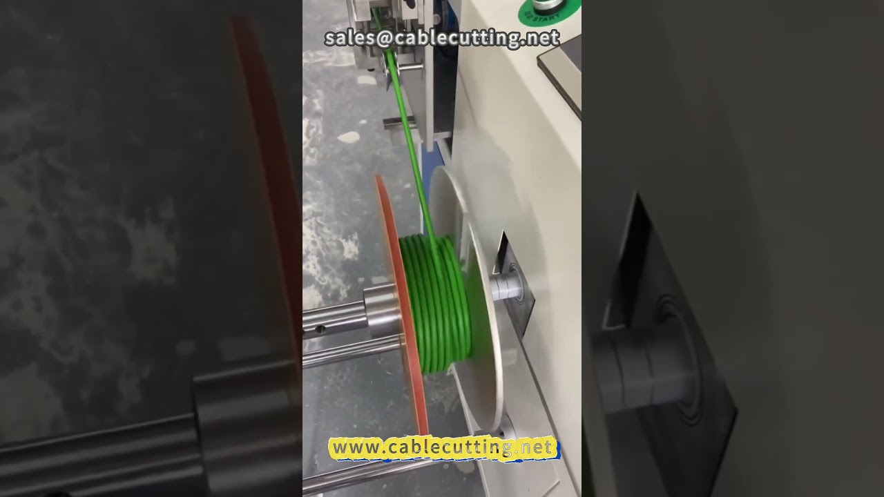 77 Kabelmåler-viklingsmaskin – for ledningsbehandling, slepekjede-kabler, servo- og bilkabelbunter