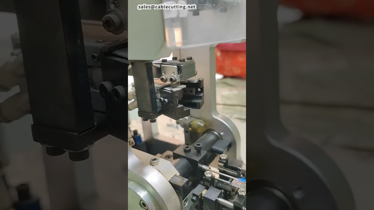 Automatisk vanntett tetningsinnsettingsmaskin for kabler #fabrikk #maskin