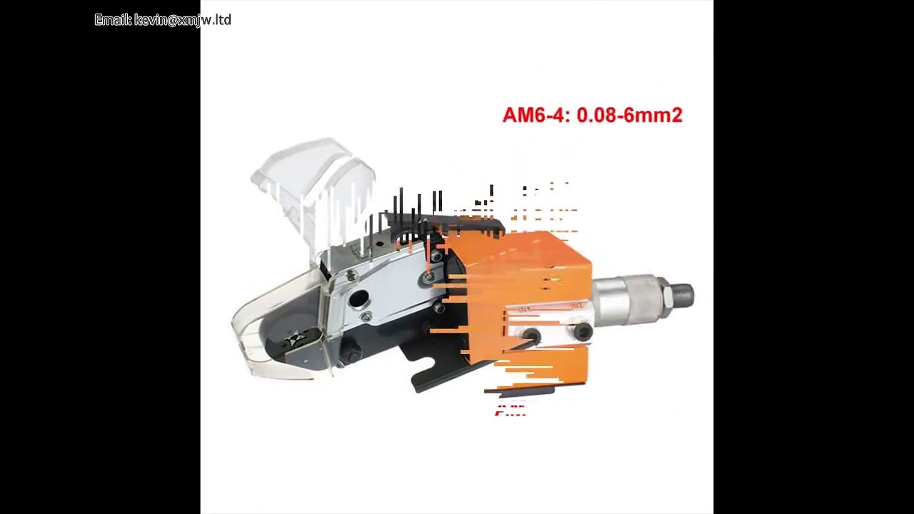 AM6 Pneumatisk Terminalkrymper – Krympemaskin for 0,08–6 mm² Forisolerte Rørterminaler