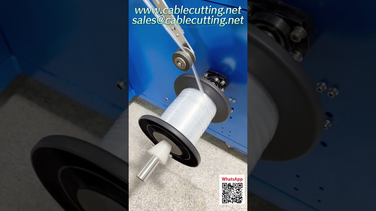 Laminert stripe-opprullingsmaskin med presis metertelling