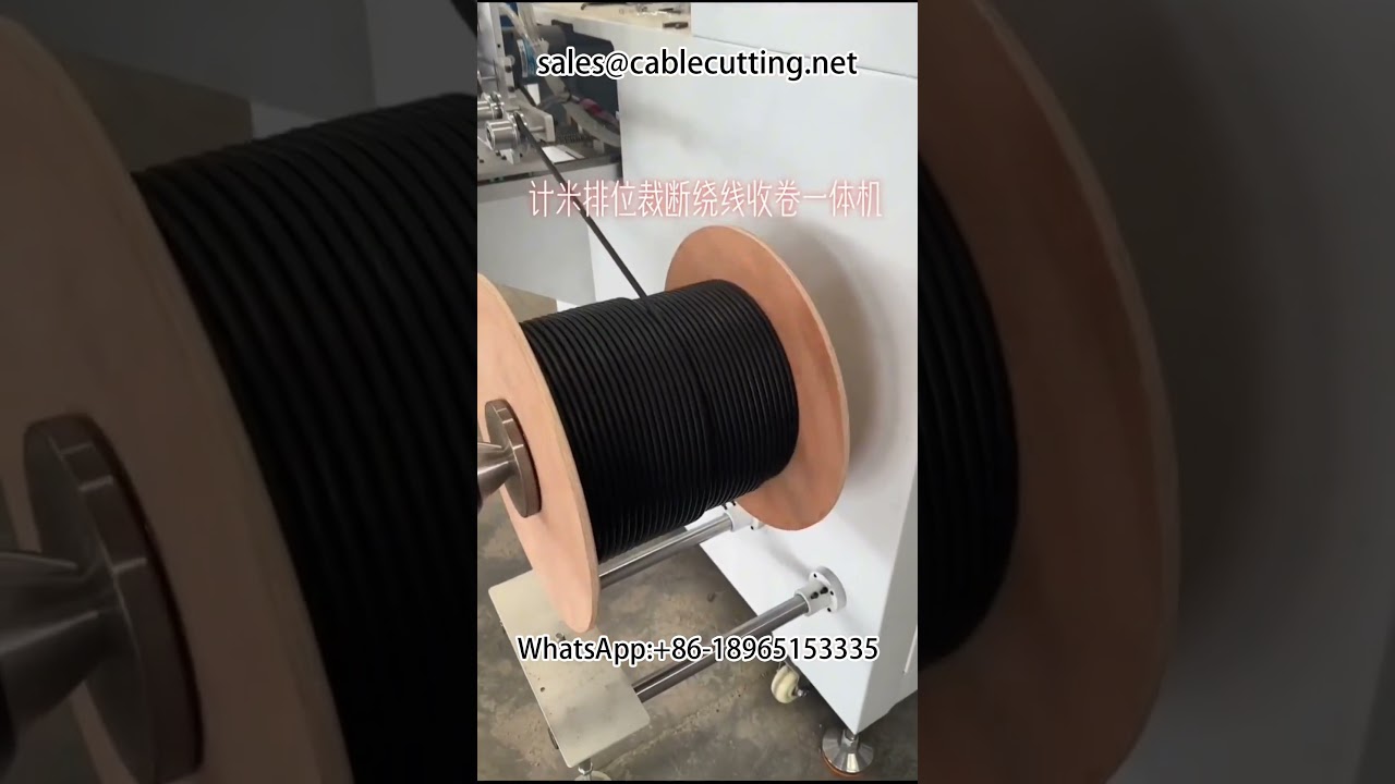 Presisjonsmålteller-vikler for automatisk kabelsamlebehandling