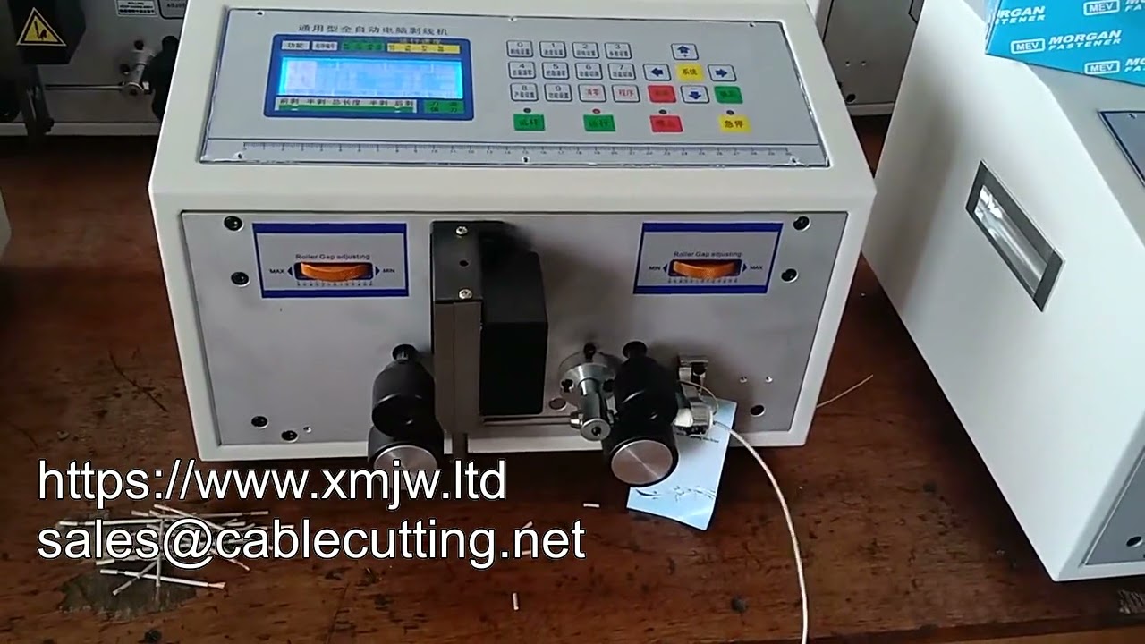 WPM 01 Høyhastighets Multikjerne Datamaskin Tynn 1mm PVC Kobbertråd Stripping og Kutting Maskin