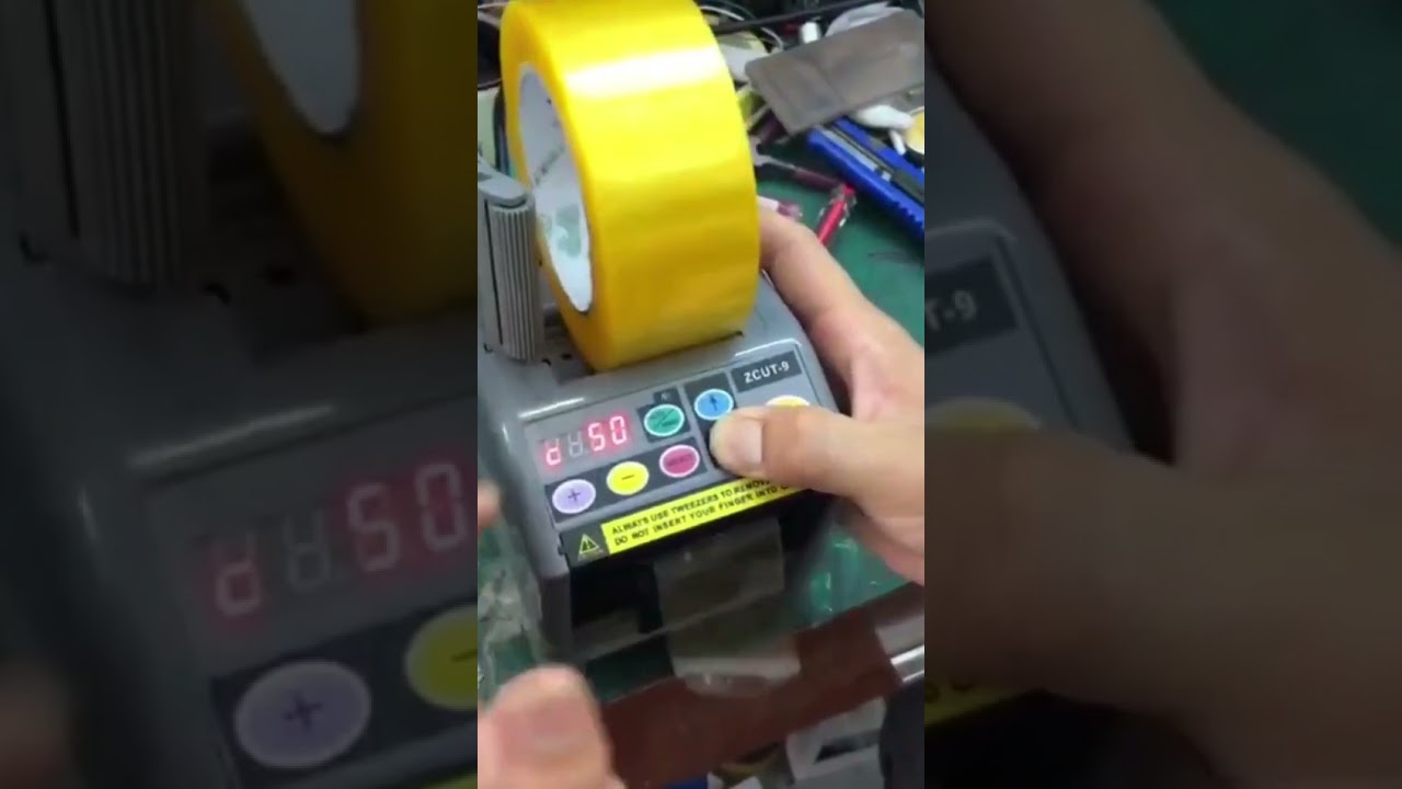 Elektrisk automatisk tape-dispenser | 18W tapemaskin for effektiv pakking