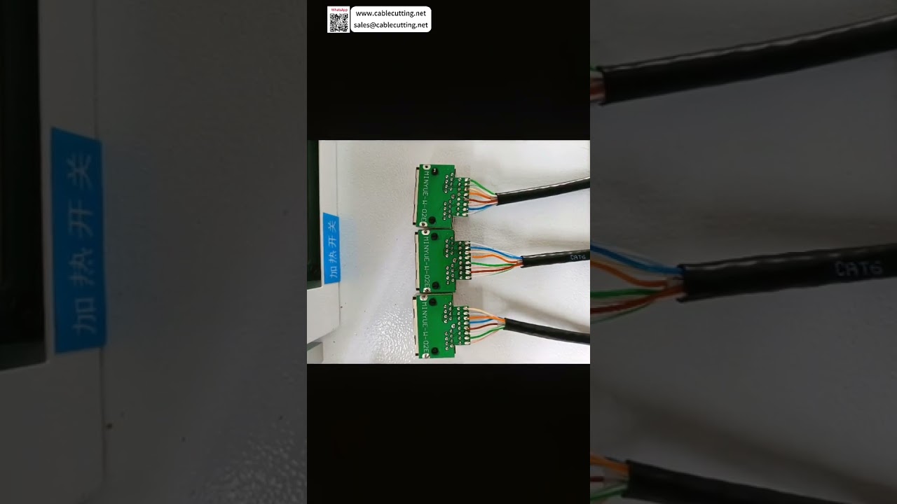 8-kjerners kabel semi-automatisk loddeverktøy | 2-trinns rask drift